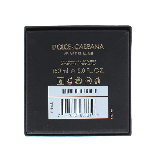 Dolce & Gabbana Velvet Sublime By Dolce & Gabbana for Women - 5 Oz Edp Spray, 5 Oz