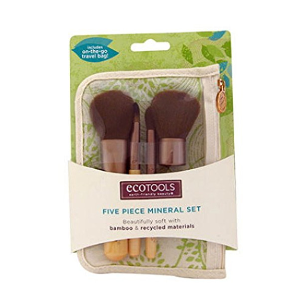 (3 Pack) EcoTools Mineral Set Brushes 4 Piece Set