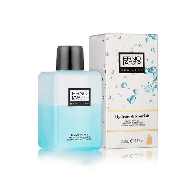 Erno Laszlo Multi-Phase Makeup Remover | Gently Removes Eye and Lip Makeup | Cleanses & Conditions Skin | 6.8 Fl Oz