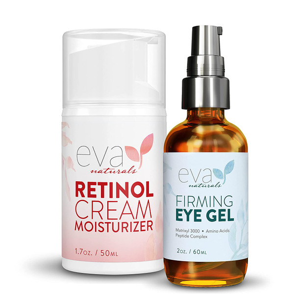 Eye Gel & Retinol Serum Bundle - Banish Bags and Repair Your Skin