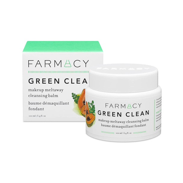 Farmacy Natural Makeup Remover - Green Clean Makeup Meltaway Cleansing Balm Cosmetic, 100ml