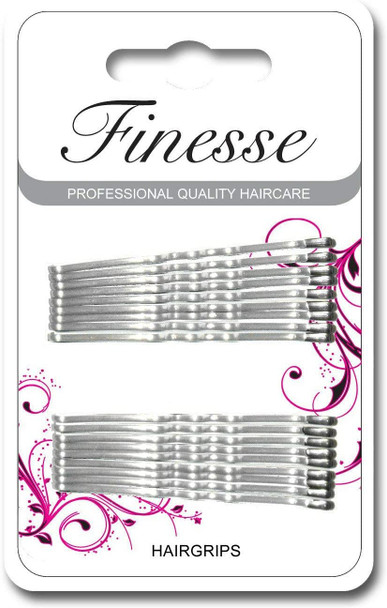 Finesse Slides Styling Hairgrips, 4.5 cm, White Finesse Slides Styling Hairgrips, 4.5 cm, White