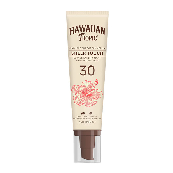 Hawaiian Tropic Sheer Touch Serum Body SPF 30, 3.3 fl oz