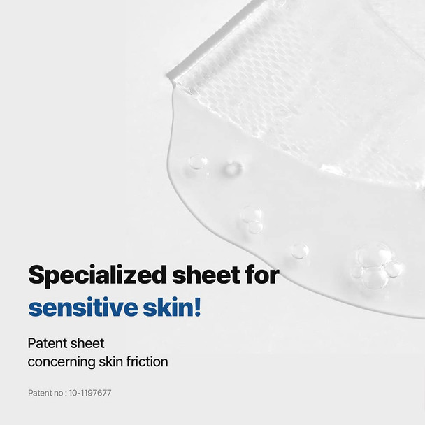 Mediheal NMF Nude Gel Mask 10 Pack Moisturizing Cooling Hydrating Transparent Hydrogel Patent Sheet