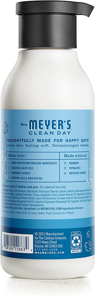 Mrs. Meyer's Body Lotion for Dry Skin, Non-Greasy Moisturizer Made with Essential Oils, Rain Water, 15.5 oz