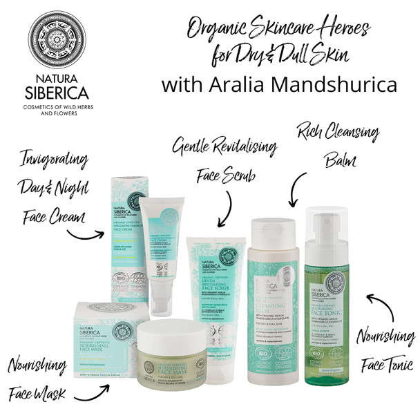 Natura Siberica Organic Aralia Mandshurica Nourishing Face Tonic 3.38 fl oz