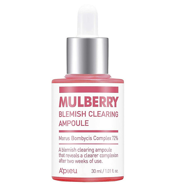 Mulberry Blemish Clearing Ampoule 1.01 fl oz (30ml) - Hydrating Serum with Mulberry complex - Clear blemishes and dark spot