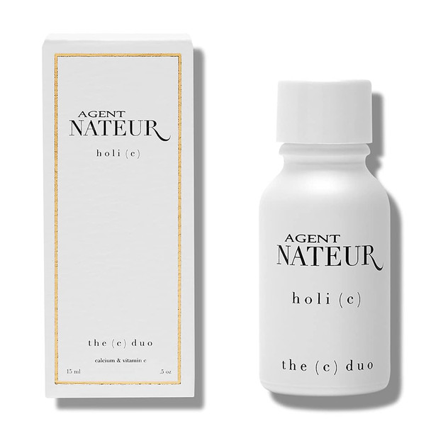 Agent Nateur - holi (c) Natural C Duo Calcium + Vitamin C Powder | Vegan, Non-Toxic Clean Skincare