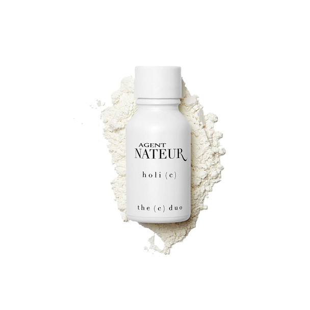 Agent Nateur - holi (c) Natural C Duo Calcium + Vitamin C Powder | Vegan, Non-Toxic Clean Skincare