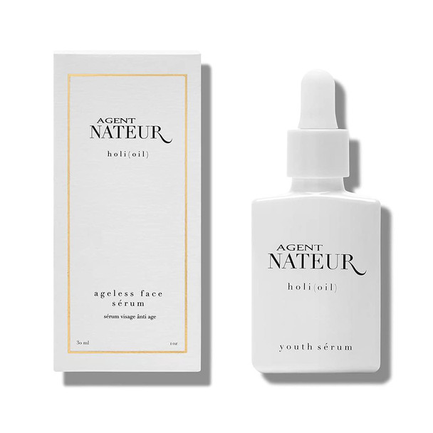 Agent Nateur - holi (oil) Natural Refining Ageless Face Serum | Vegan, Non-Toxic, Clean Skincare (1 oz | 30 ml)