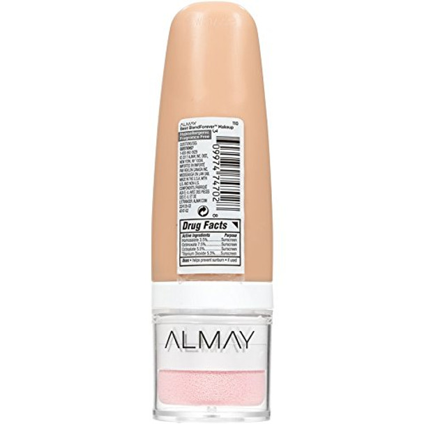 Almay Best Blend Forever Foundation, Ivory, 1 fl. oz, SPF 40 Broad Spectrum