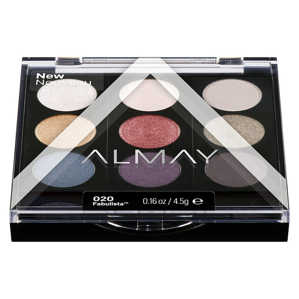 Almay Palette Pops, Fabulista, 0.16 oz, eyeshadow palette