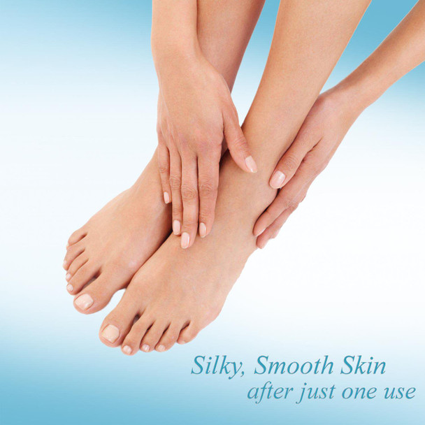 Amope Pedi Perfect Electronic Dry Foot File-Callus Remover With Diamond Crystals, Blue, Regular Coarse, Batteries Included and Pedi Perfect Electronic Foot File Mixed Refills, 2 Count