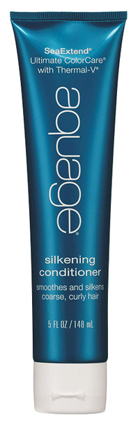 AQUAGE Sea Extend Silkening Conditioner, Prevents Color Fade and Thermal Styling Damage, 5 Fl Oz