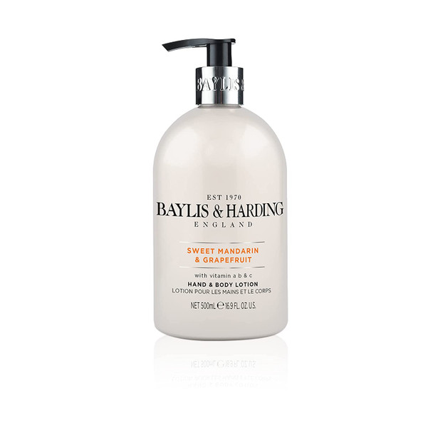 Baylis & Harding Sweet Mandarin & Grapefruit 16.9 Ounces Hand Wash & Lotion Baylis & Harding Sweet Mandarin & Grapefruit 16.9 Ounces Hand Wash & Lotion