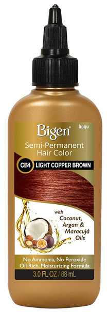 CB4 light Copper Brown Bigen Semi Permanent Hair Color (6 Pack)