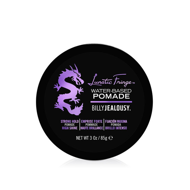 Billy Jealousy Lunatic Fringe Water-Based Pomade, 3 oz