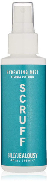 Billy Jealousy Scruff Stubble Hydrating Mist with Vitamin E, 4 Fl Oz