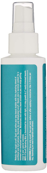 Billy Jealousy Scruff Stubble Hydrating Mist with Vitamin E, 4 Fl Oz