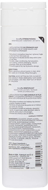 Celeb Luxury BondFix Strengthening, Professional Moisturizing Hair Conditioner, Clear, Tangerine, 6 Fl Oz