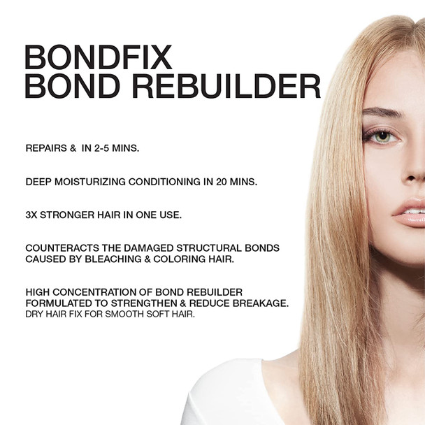 Celeb Luxury BondFix Strengthening, Professional Moisturizing Hair Conditioner, Clear, Tangerine, 6 Fl Oz