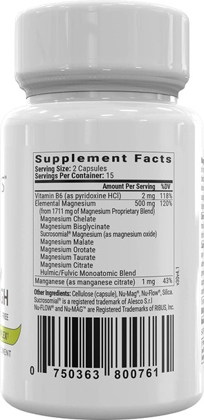 BiOptimizers - Magnesium Breakthrough 4.0 (60 Capsules) and Gluten Guardian (90 Capsules) Supplement Bundle