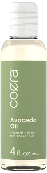 Avocado Oil 4 fl oz | Moisturizing Oil for Face, Hair and Skin | Free of Parabens, SLS, & Fragrances