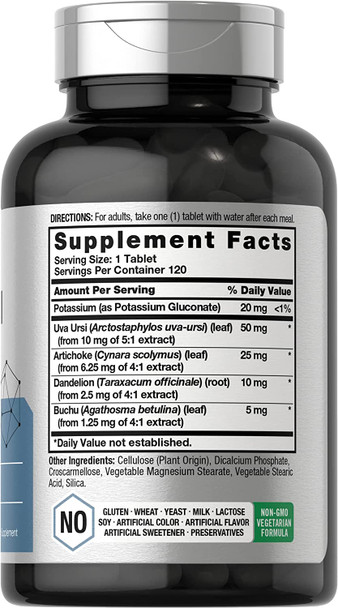 Water Pills | Super Strength | 120 Tablets | Vegetarian, Non-GMO & Gluten Free Supplement | by Horbaach