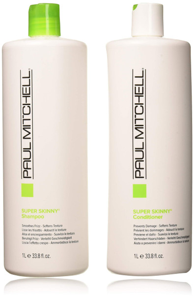 Paul Mitchell Super Skinny Smoothing Liter Duo