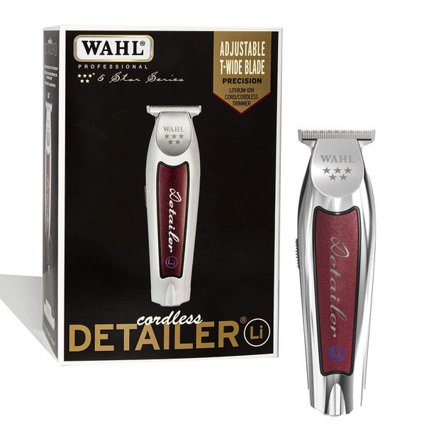 Wahl Professional 5-Star Series Lithium-Ion Cord/Cordless Detailer Li #8171 - Great for Professional Stylists and Barbers - 100 Minute Run Time