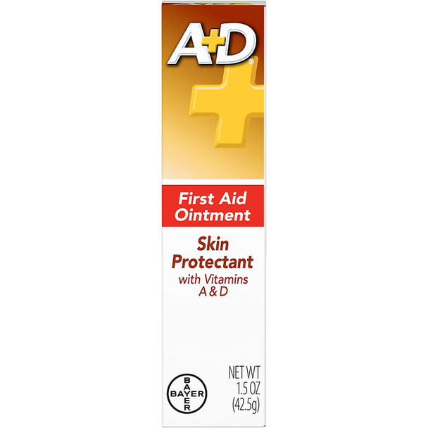 AD First Aid Ointment Skin Protectant With Vitamin AD 1.50 oz  Pack of 2