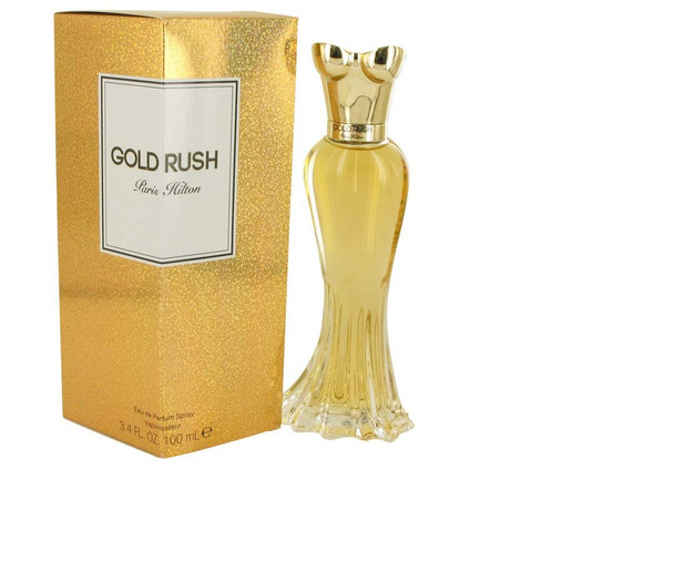 Paris Hilton Rush for Women Eau De Parfum Spray, Gold, 3.4 Ounce