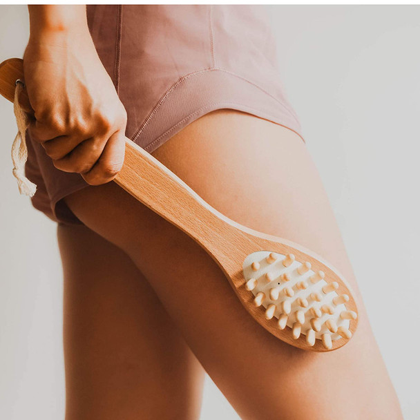 Lavender Citrus Body Wash  With Organic Ingredients All Natural Body Wash Sensitive Skin Body Wash For Men Women  Kids  Long Handled Exfoliating Brush Body Scrubber Shower Brush for Back
