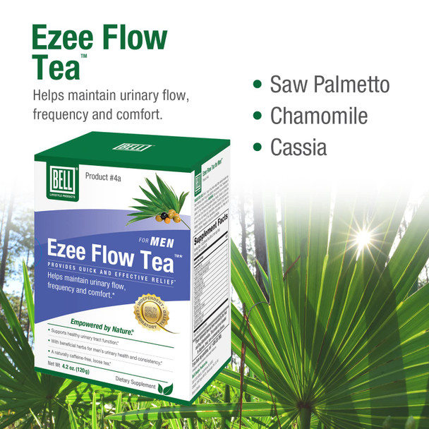 Bell Ezee Flow Urinary Support Tea For Men A Natural Solution Helps Ease The Flow And Normalize Urinary Frequency Without The Burning And Dribbling Sold Directly By The Manufacturer