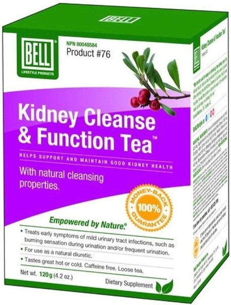 Bell Lifestyle Kidney Cleanse Function Tea 4 2 oz 120 g