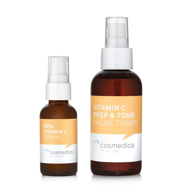 Vitamin C Super Serum  Vitamin C Facial Toner Treatment Set