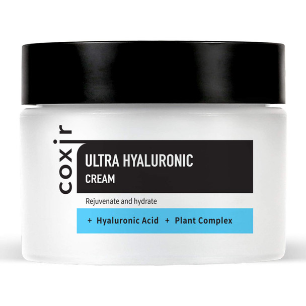 Coxir Ultra Hyaluronic Cream 50ml / 1.69 fl.oz.   Hyaluronic acid  Hydrating moisturizing cream for dry and dehydrated skin