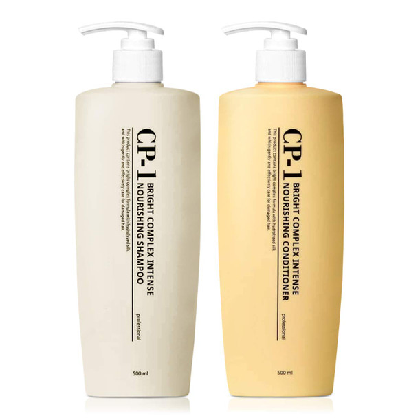 CP1 Nourishing Shampoo  Conditioner 500ml SET Korean Beauty for Dry Damaged Hair with Keratin Protein