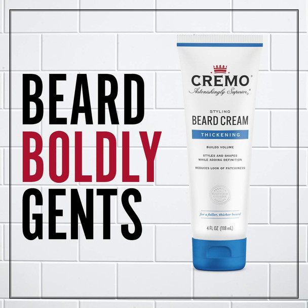Cremo Styling Beard Cream Thickening 4 Fl Oz