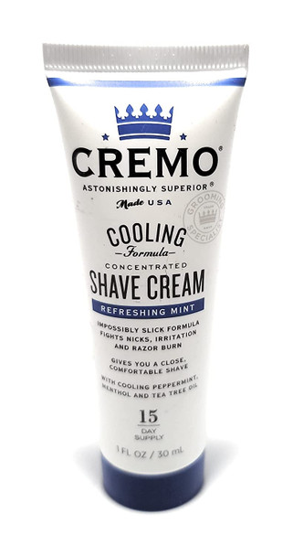 Cremo Cooling Formula Shave Cream Refreshing Mint Concentrated Shaving Cream Fights Nicks Cuts And Razor Burn 1 Ounce