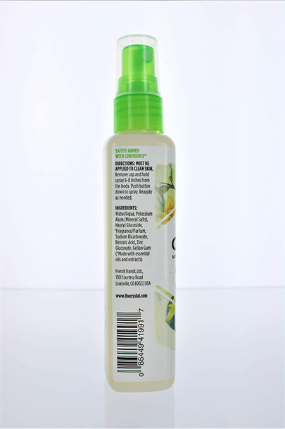 Crystal Deodorant Spray 4 Ounce Vanilla Jasmine 118ml