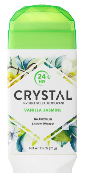 Crystal Deodorant Solid Stick 2.5 Ounce Vanilla Jasmine Pack of 22