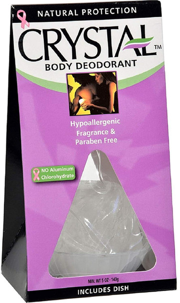 Crystal Body Rock Deodorant 5 oz Pack of 12