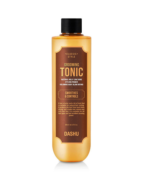 DASHU Classic Style Grooming Tonic 6.76fl oz  Natural Hold Styling Promer Voluming
