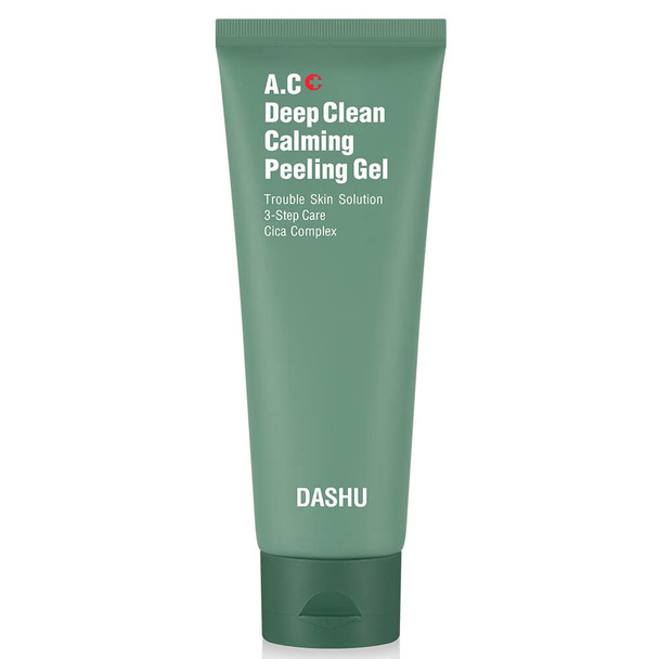 DASHU A.C Deep Clean Calming Peeling Gel 4.05fl oz  Exfoliating For Dry and Flaky Skin Dead Skin Remover Natural Peeling