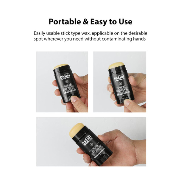 DASHU Premium Ultra Mat Down Stick Wax 1.41oz  Vitalizing Moisturizing NonStick