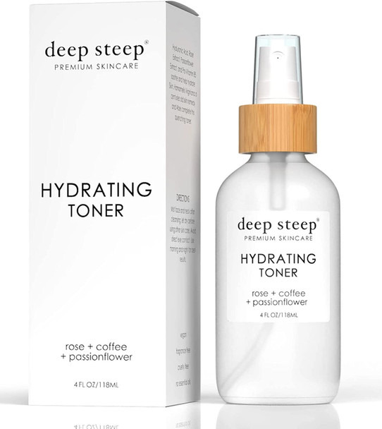 Deep Steep Skin Care Line Toners Hydrating Toner 4 oz