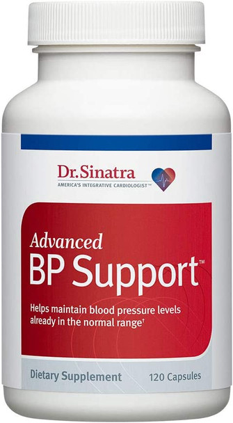 Dr. Sinatras Advanced Bp Support Supplement For Healthy Blood Pressure 120 Capsules 30Day Supply