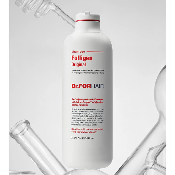 Dr.FORHAIR Folligen Extra Large Original Biotin Shampoo 25.36 Fl Oz  Folligen Extra Large Volume Biotin Treatment 25.36 Fl Oz
