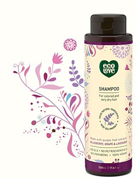 ecoLove  Natural Shampoo Conditioner  Moisturizing Body Wash With Organic Lavender Extract  No SLS or Parabens  Vegan and Cruelty ecoLove  Natural Shampoo Conditioner  Moisturizing Body Wash With Organic Lavender Extract  No SLS or Parabens  Vegan and Cruelty